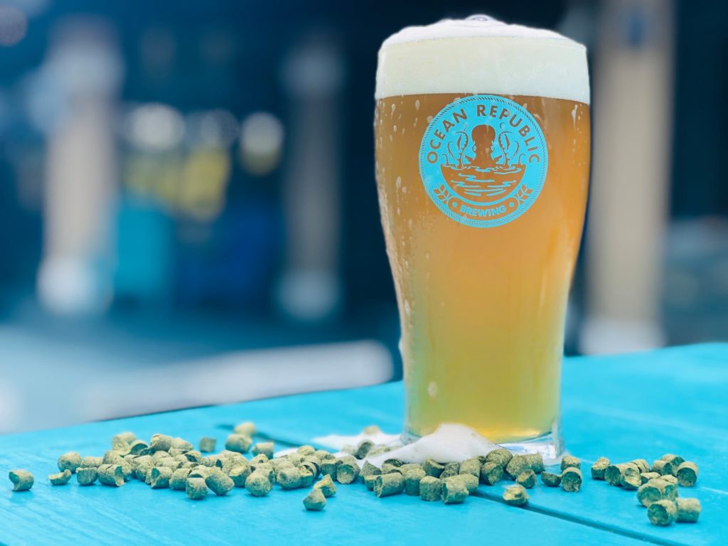 ocean republic brewing beer