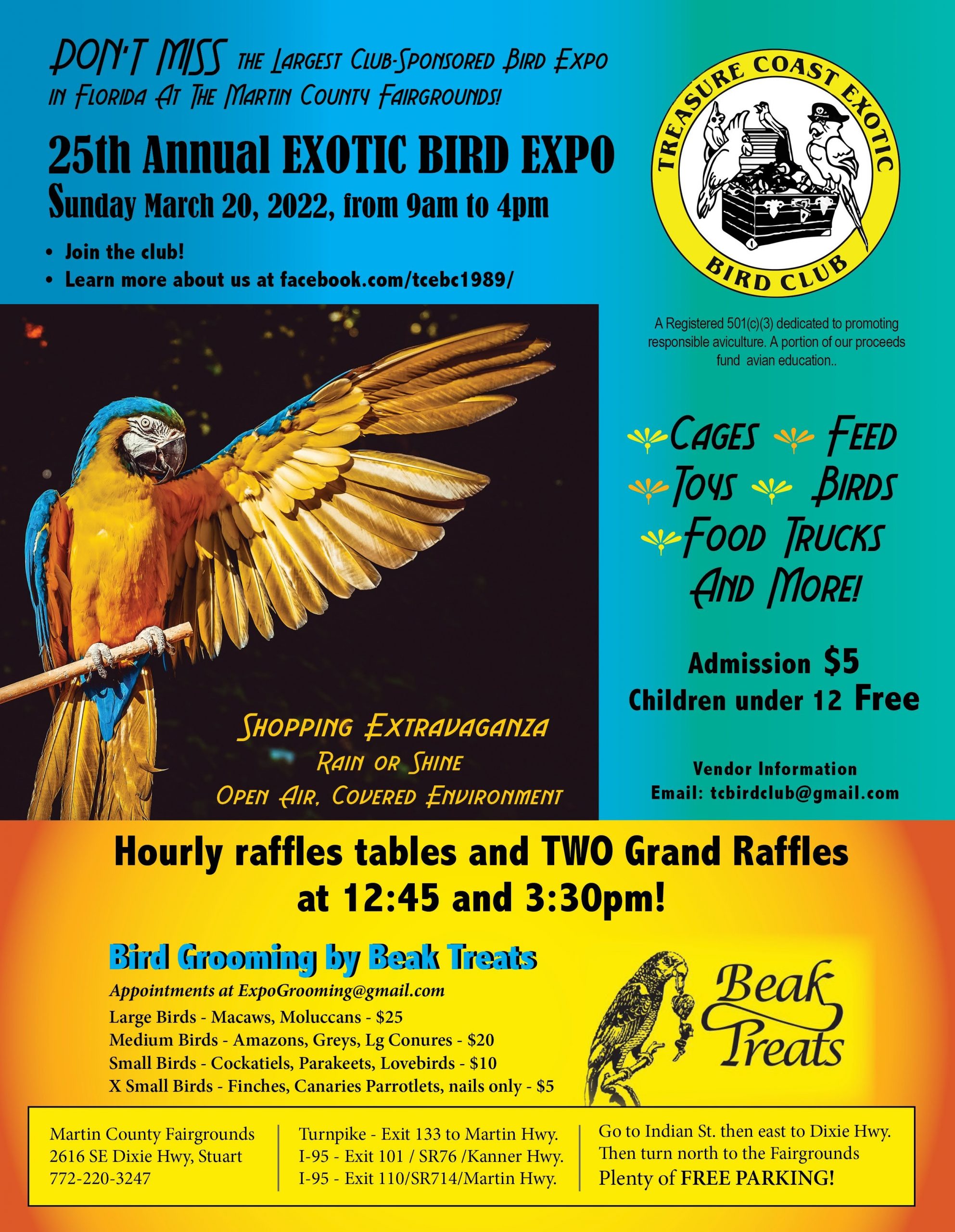 25th Annual Exotic Bird Expo Martin County