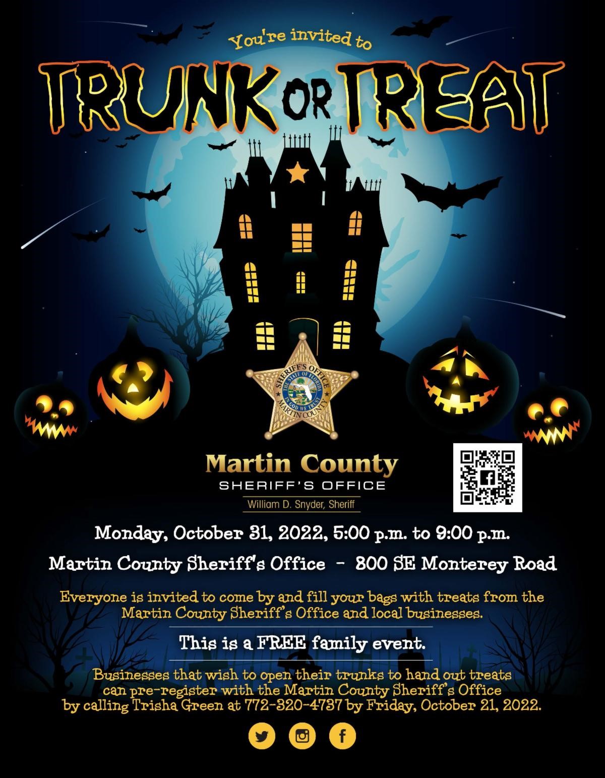 Trunk or Treat Martin County