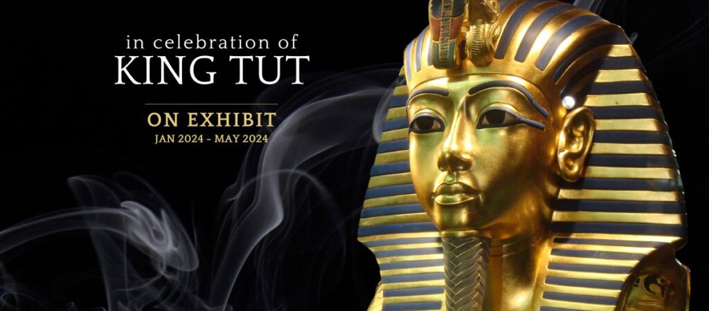 In Celebration of King Tut at the Elliott Museum opens January 3 and will remain on display through May 2024.