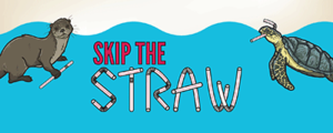skip the straw banner
