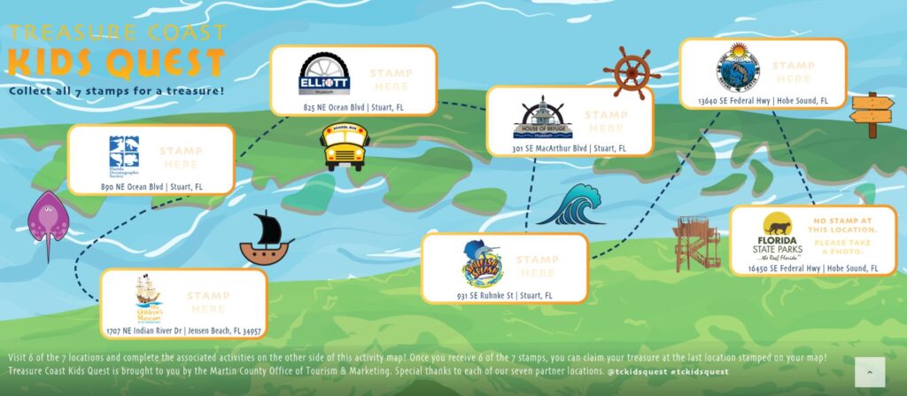 Treasure Coast Kids Quest - Activity Passport