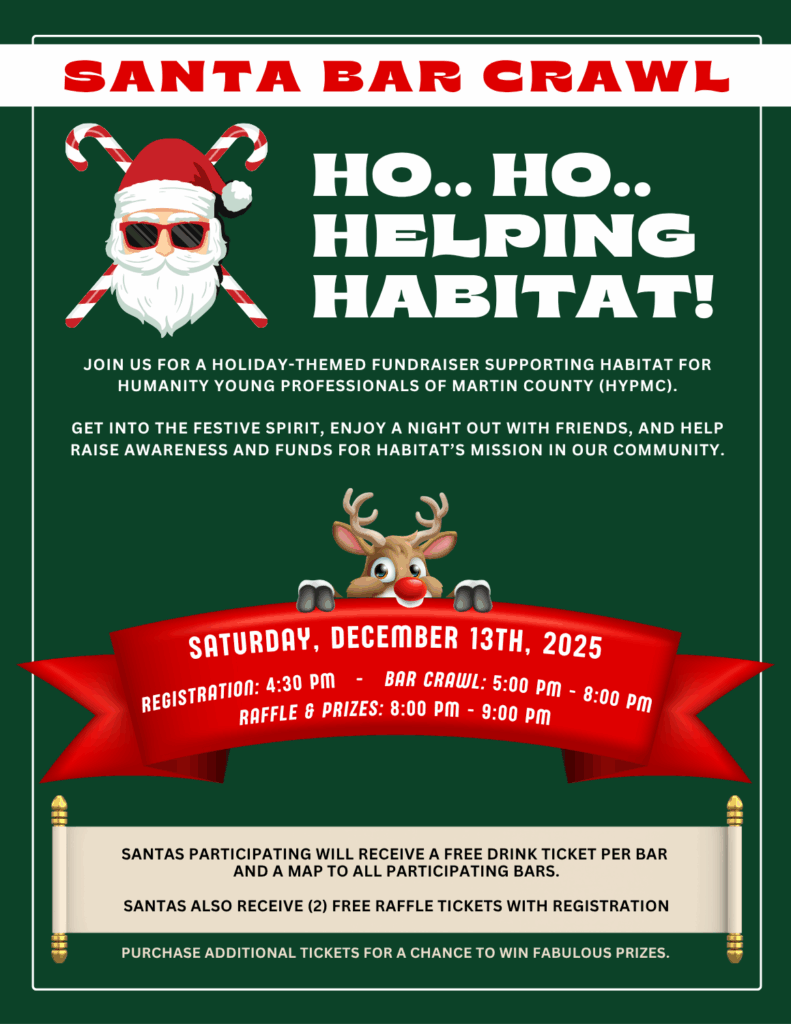 Santa Bar Crawl graphic