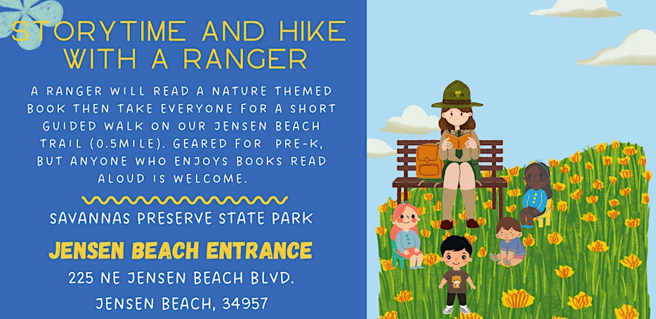 Storytime and Hike with a Ranger event image