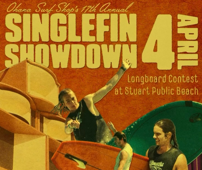 Single Fin Showdown Flyer
