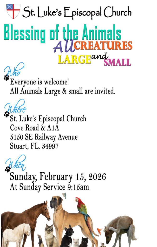 Blessing of the Animals at St. Luke’s event image