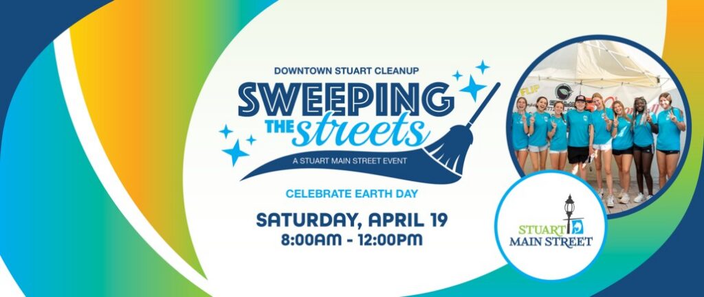 Downtown Stuart Earth Day Cleanup