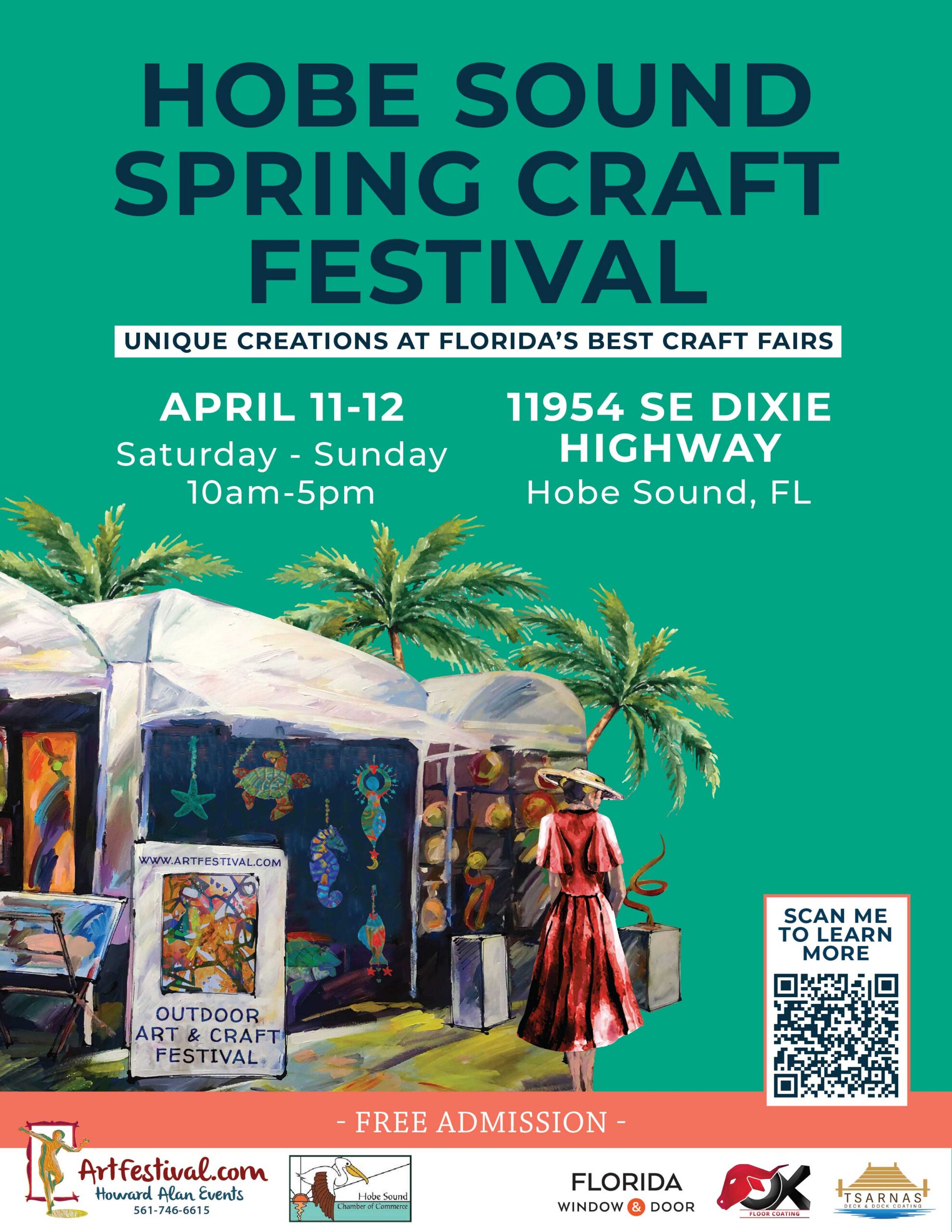 Hobe Sound Spring Craft Festival flyer