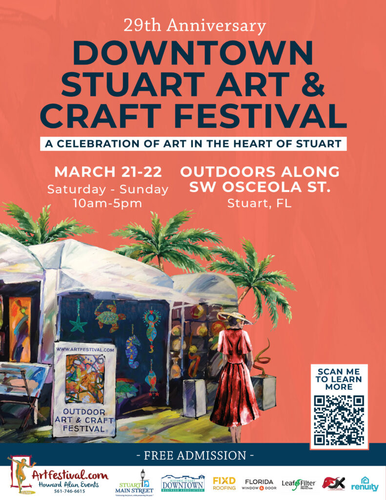 29th Annual Downtown Stuart Art & Craft Festival event image