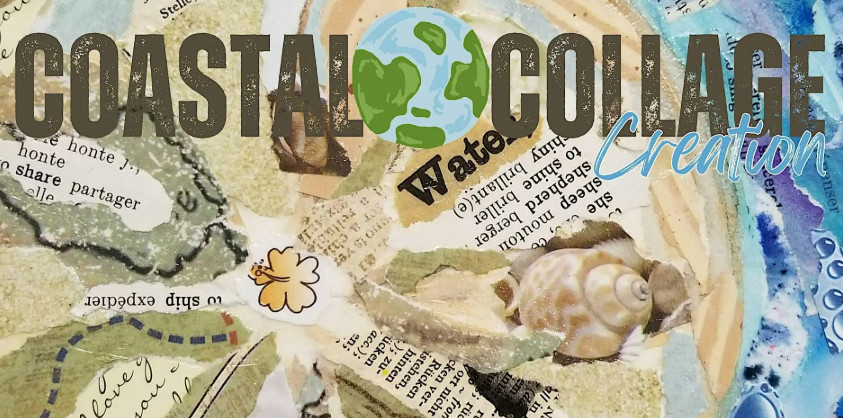 Coastal Collage Creation for Earth Day event image