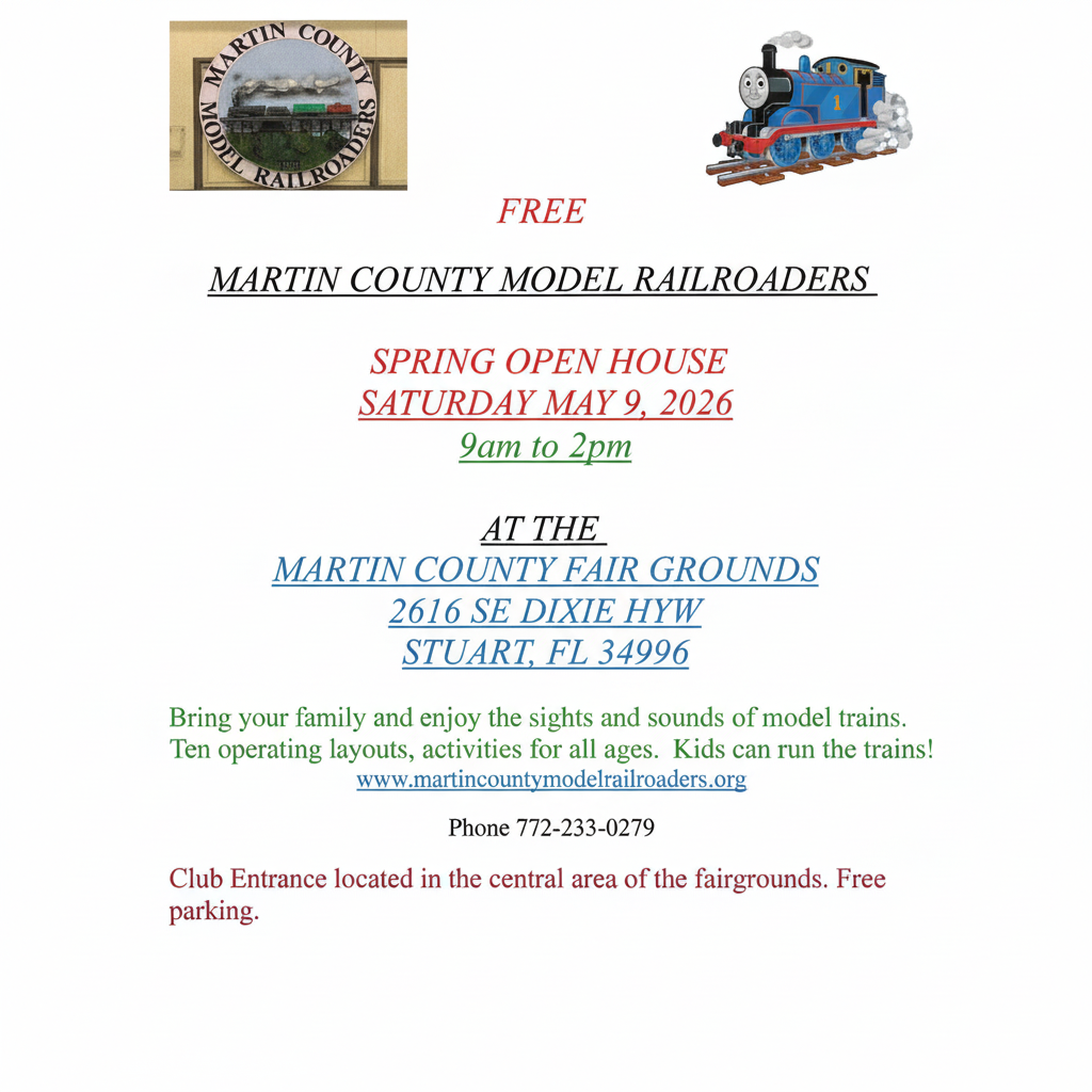 flyer with logo and May 9 date