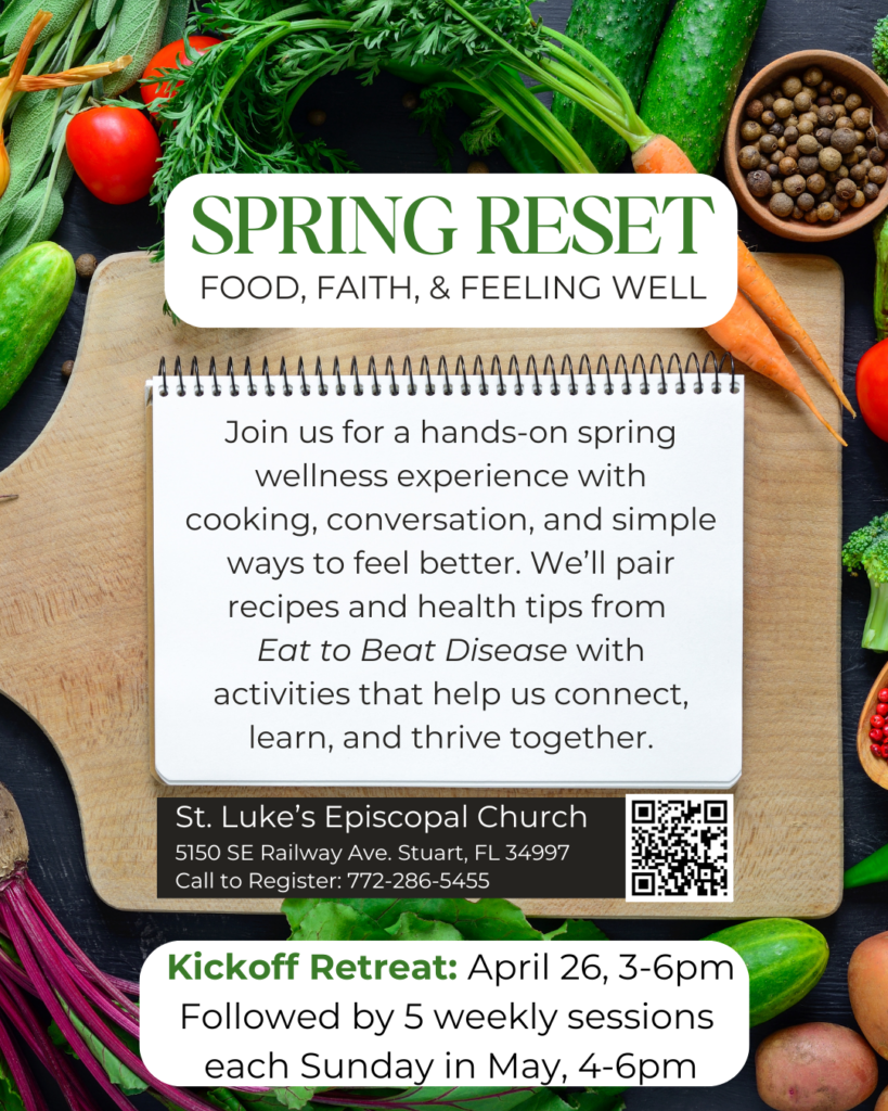 Spring Reset: Food, Faith, & Feeling Well event image