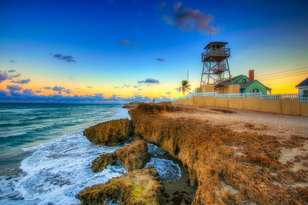 House of Refuge exterior at sunrise