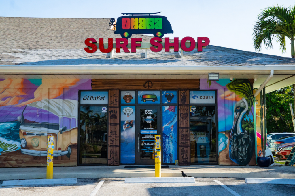 Ohana Surf Shop exterior