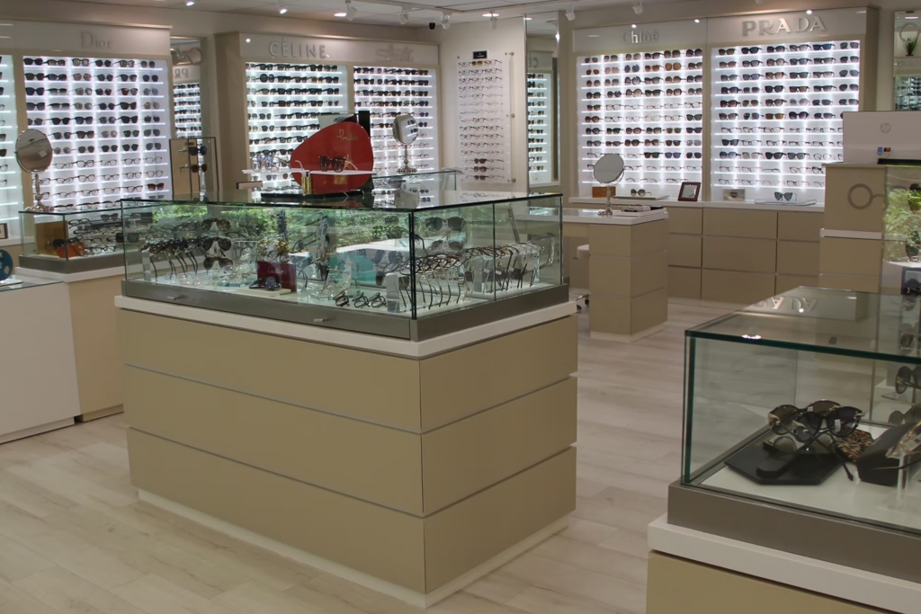 See & Sun Optical store interior