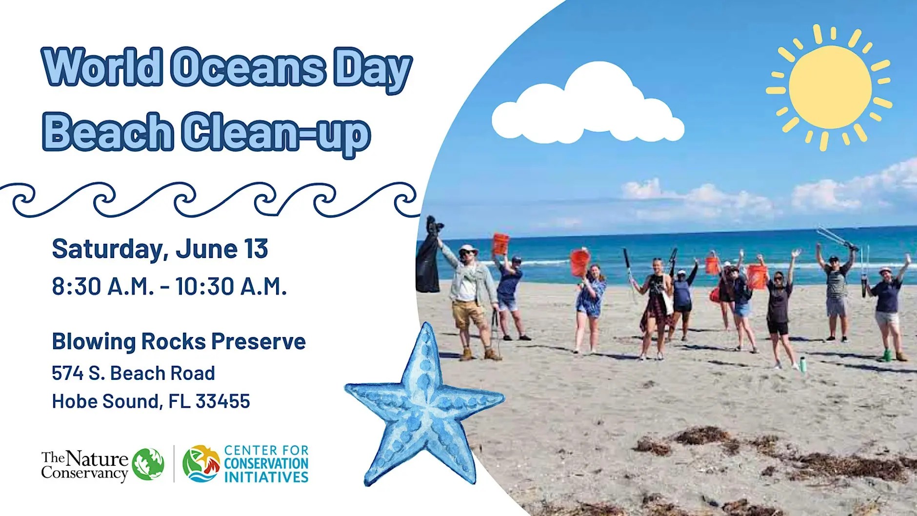 Beach Cleanup Flyer