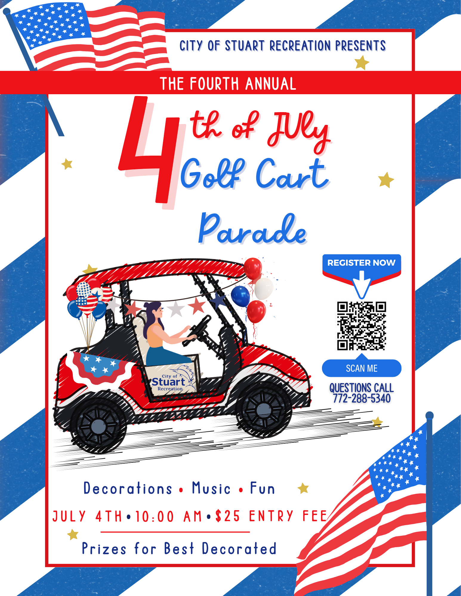 Golf Cart Parade July 4