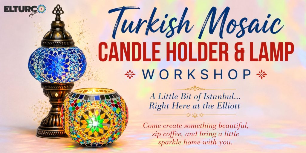 Turkish Mosaic Candle Holder & Lamp Workshop event image